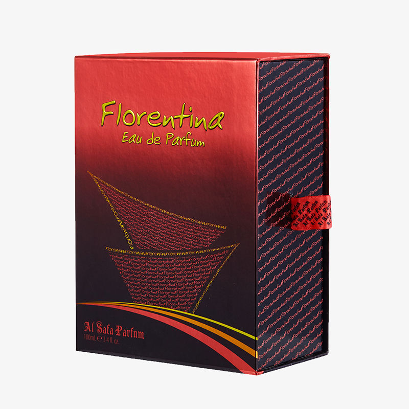 Caixa deslizante de luxo de papelão de embalagem rígida rígida de impressão personalizada com caixa de gaveta de manga de presente de corda de fita