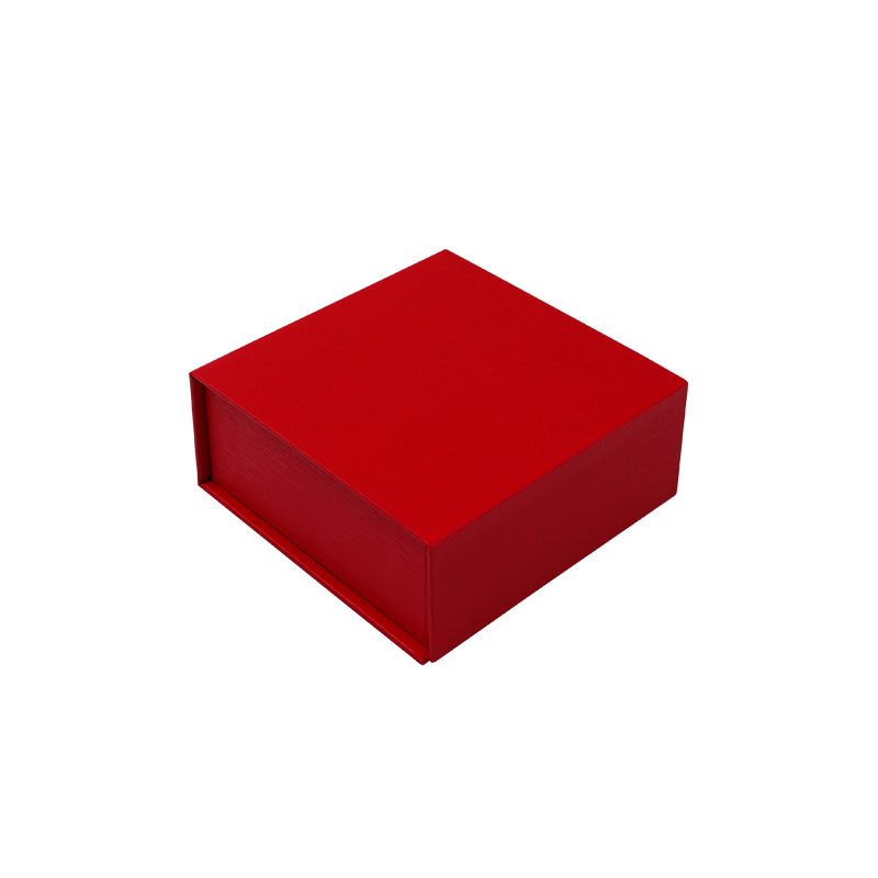 Embalagem de caixa em forma de livro em papel para brincos Jóias Presente de jóias Design personalizado Carton magnético quadrado