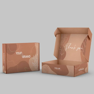 Embalagem de caixa de avião em papel com impressão digital personalizada para envio de envio