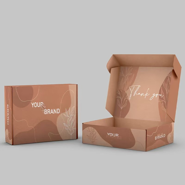 Embalagem de caixa de avião em papel com impressão digital personalizada para envio de envio