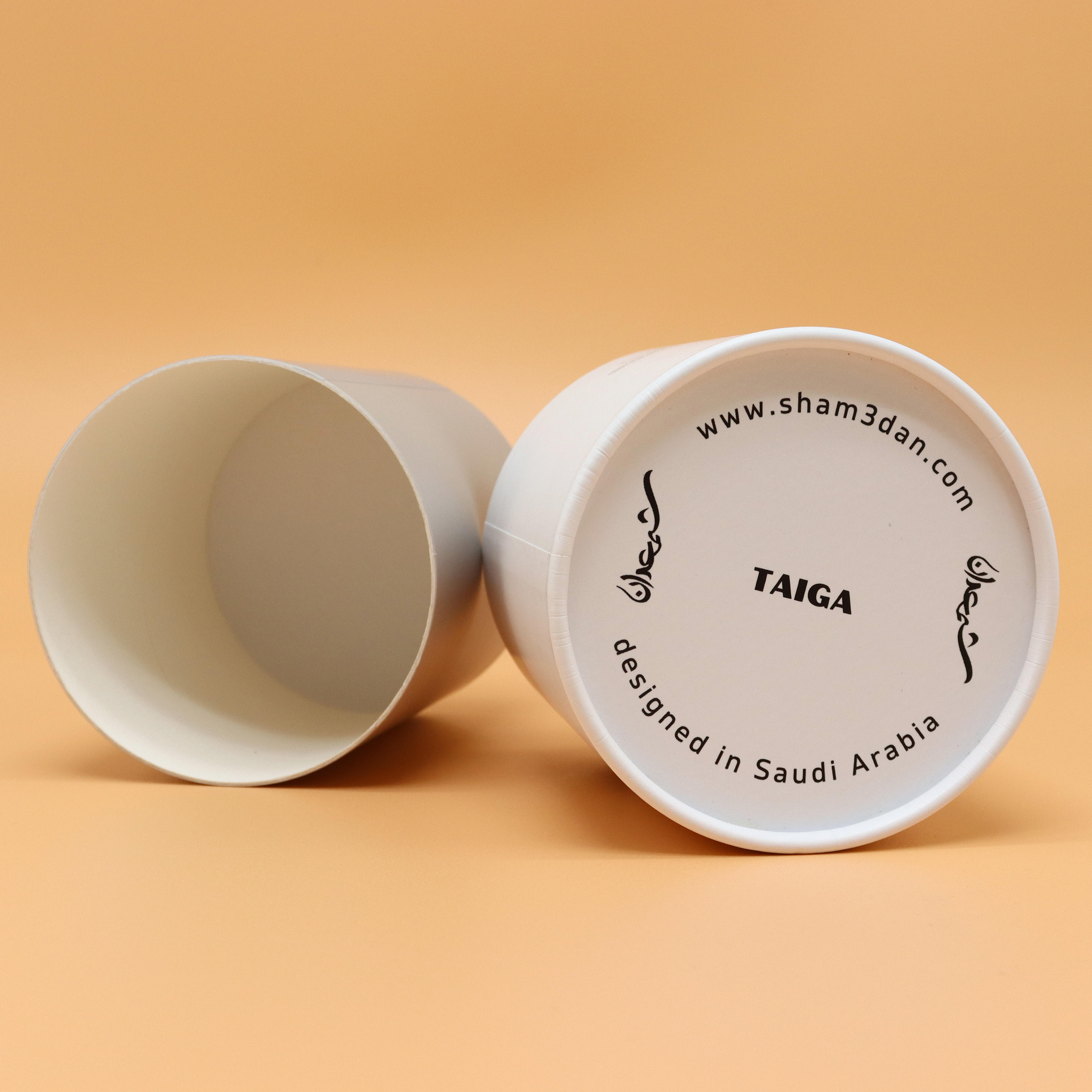 Impressão personalizada reciclável eco-amigável caixas de cilindro de papel de embrulho tubos de vela recipientes personalizados caixas de presente tubos de embalagem