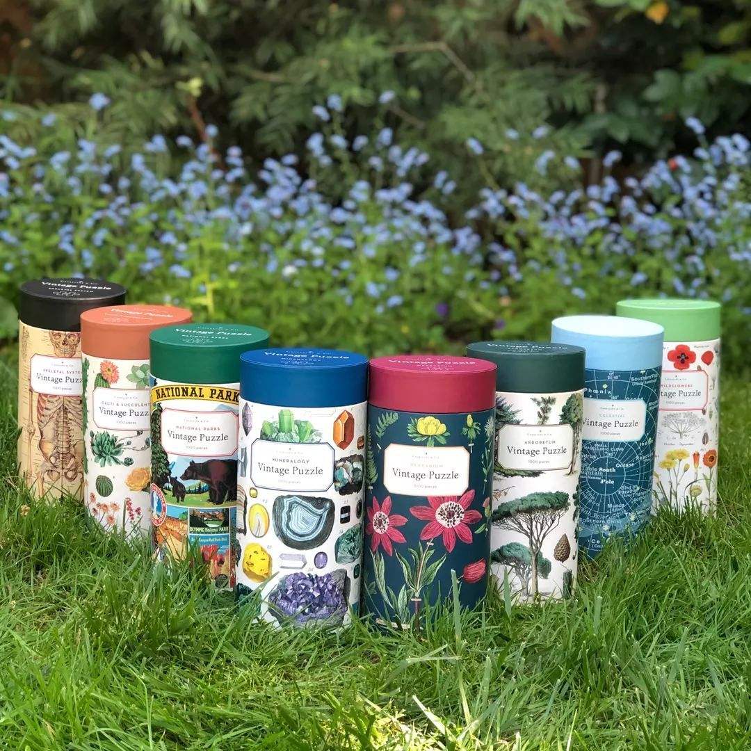 Embalagem de papel kraft com caixa de tubo redondo de impressão personalizada para embalagem de tubo de papelão artesanal de quebra-cabeça de moda de vela