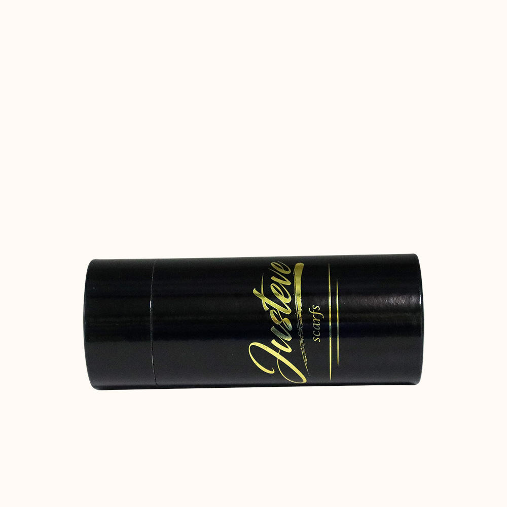 Eco-amigável impressão de ouro caixa de papel kraft embalagem de vela biodegradável com estampagem de impressão de desaparecimento para pano