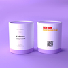 Cilindro biodegradável com impressão personalizada, papelão de papel para alimentos, sacos de vasilha de chá premium, embalagem de caixa de tubo para pacote de chá solto