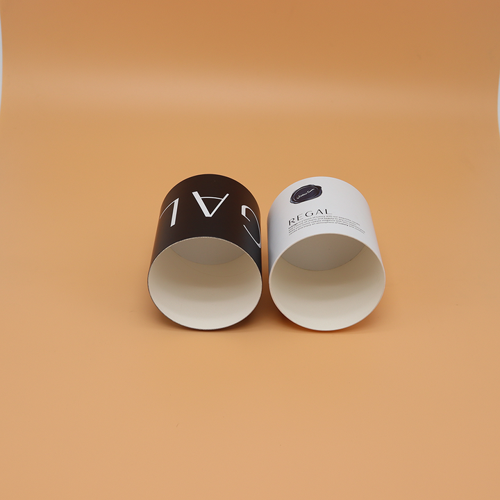 Tubo de papel de empacotamento da caixa do cilindro do cartão do ofício feito sob encomenda eco-amigável que empacota para a vela