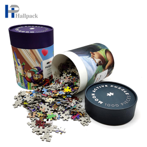 Tubo de papel para embalagem de papelão artesanal para brinquedo