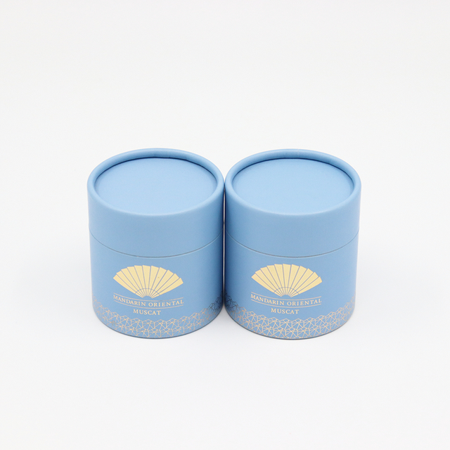 Tubo feito sob encomenda amigável do papel da caixa do cilindro do cartão do produto comestível de Eco que empacota para o chá do café do pó de leite