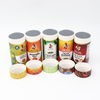 Tubo feito sob encomenda amigável do papel da caixa do cilindro do cartão do produto comestível de Eco que empacota para a especiaria gourmet superior da nutrição
