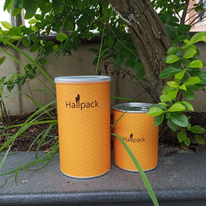 Atacado reciclado logotipo personalizado impressão cilindro de papelão caixa de tubo de papel de embalagem com tampa longa ferro chá café vela