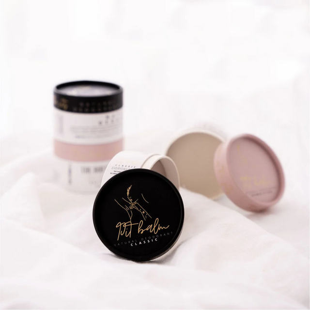 Hallpack Design Personalizado Tubo de Papel Embalagem Frasco de Creme Facial para Cosméticos com Características Biodegradáveis ​​Pacote de Tubo