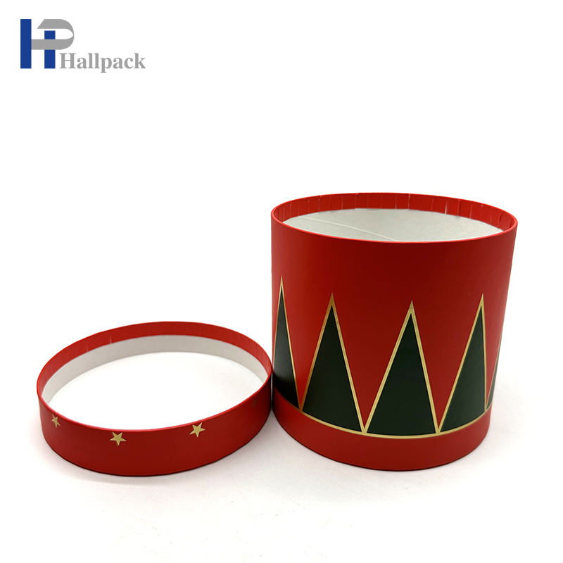 Personalize o conjunto preservado camurça rosa caixas de embalagem papelão para flor biodegradável rígida forma redonda papel flor caixa de presente