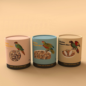 Cilindro biodegradável de impressão personalizada, papelão de papel para alimentos, sacos de vasilha de chá premium, embalagem de caixa de tubo para pacote de chá solto