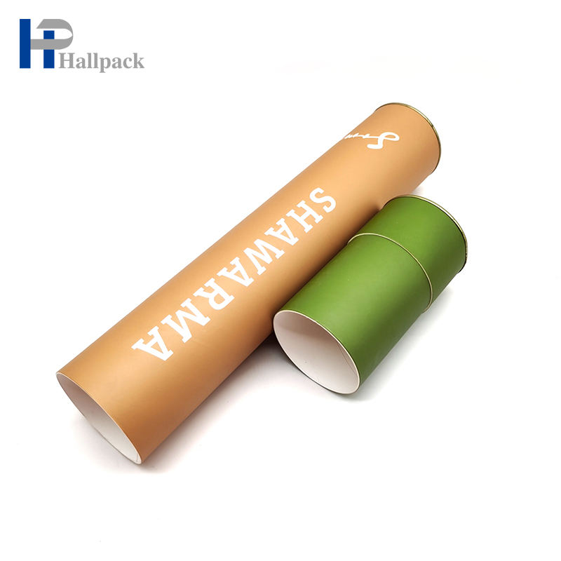 Tubo cilíndrico de produtos quentes, tubo de embalagem de batatas fritas, tubo de papel de qualidade alimentar