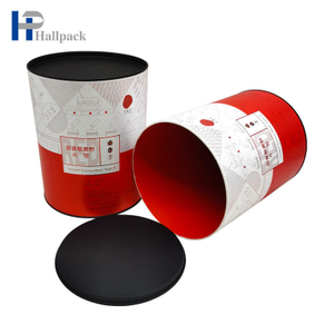 Tubo de papel caixa de alimentos cigarro grande tubo de embalagem de papel artesanal