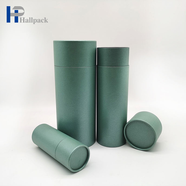 Embalagem de camisa em tubo de papel Embalagem em tubo de papel para alimentos para animais de estimação