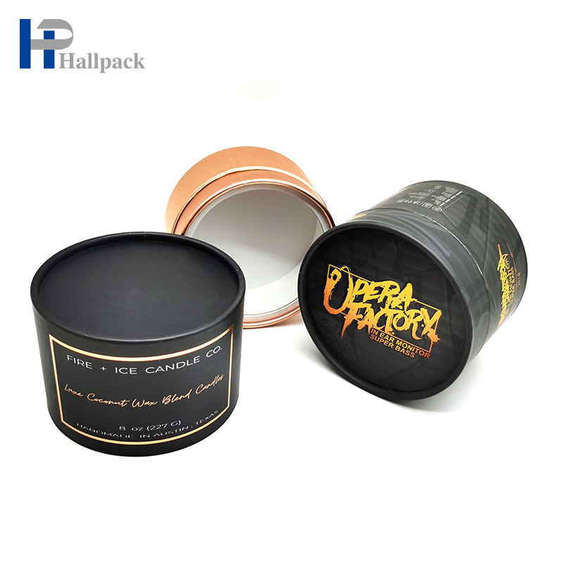 Empacotamento feito sob encomenda dos tubos de papel do café do chá do produto comestível do cilindro do núcleo do papel reciclado