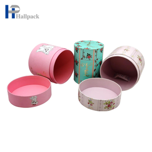 Embalagem durável e elegante de tubo de papel de cosméticos de luxo para produtos de maquiagem e cuidados com a pele