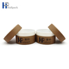 Tubo de papel grosso dos produtos dos cuidados com a pele do tubo da vela do papel de Brown