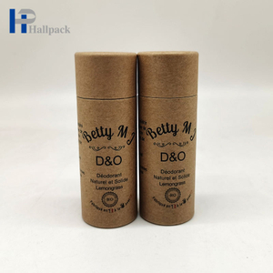 O tubo redondo luxuoso do papel do cartão de Kraft da impressão levanta o tubo de papel