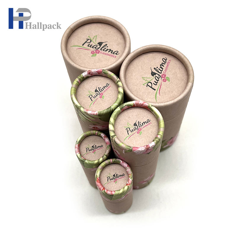 Tubo desodorante diretamente da fábrica, tubo hermético de papel para garrafa conta-gotas de óleo