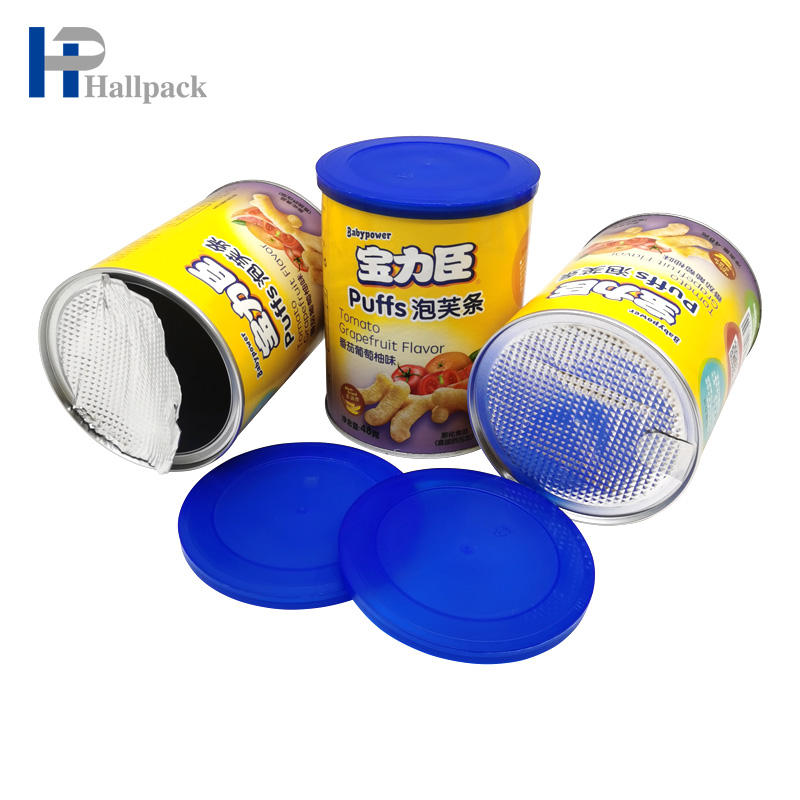 Os tubos do cartão descascam facilmente o empacotamento de papel do tubo redondo do tubo de papel da tampa