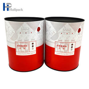 Projete o tubo de papel do alimento da especiaria da caixa do tubo do papel de sal do núcleo de papel