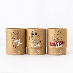 Caixa de tubo redondo reciclável, embalagem de papel kraft para chá, comida, tubo de papelão, artesanato, papel hp, caixa de bolo personalizada com janela