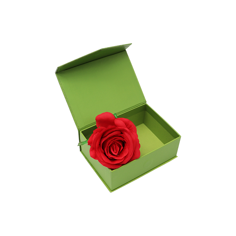 Embalagem de caixa em forma de livro para brincos Jewelry Gift Design personalizado Design biodegradável Carton magnético
